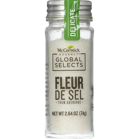 McCormick Gourmet Global Selects Fleur De Sel from Guérande, 2.64 oz Bottle