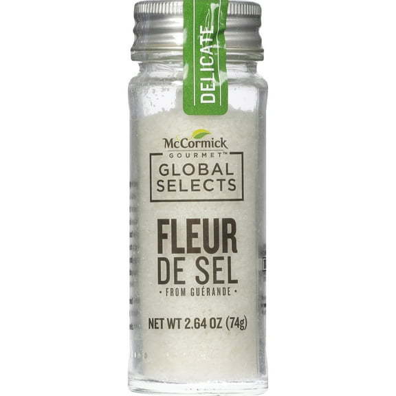 McCormick Gourmet Global Selects Fleur De Sel from Guérande, 2.64 oz Bottle