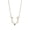 Gold, variant on Guodhu Gold Antler Silver Deer Collarbone Necklace Simple Fashion Elk Head Alloy Adjustable Cute Animal Necklace for Women
