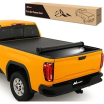 Nilight Soft Roll-Up Tonneau Cover Compatible with Chevy Silverado/GMC Sierra 2500 HD 3500 HD 2020 2021 2022 2023 2024 2025–6.9ft Truck Bed Cover