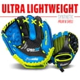 thumbnail image 4 of Franklin Sports Neo-Grip Kids Teeball Glove + Ball Set, 9 in, Blue, Right Hand Throw, 4 of 9