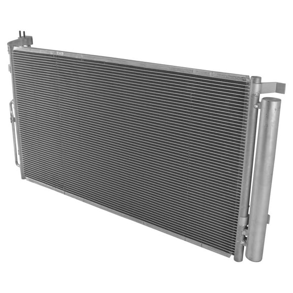 TRQ Air Conditioning AC A/C Condenser with Receiver Drier for Sonata Optima ACA84418 Fits select: 2011-2013 HYUNDAI SONATA, 2011-2015 KIA OPTIMA