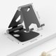 thumbnail image 2 of ZHAOCHENG Paquete de 2 soportes para teléfono móvil de escritorio con altura ajustable en ángulo, de metal resistente y bonito para iPhone, iPad, teléfono móvil, todos los teléfonos inteligentes Andro, 2 of 5