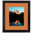 thumbnail image 2 of ArtToFrames 13x16" Matted Picture Frame with 9x12" Single Mat Photo Opening Framed in 1.25" Satin Black and 2" Octoberfest Mat (FWM-3926-13x16), 2 of 8