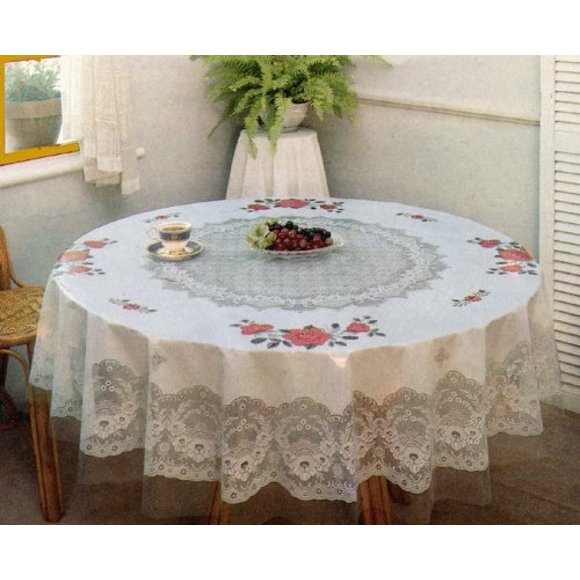 Round Vinyl Tablecloths
