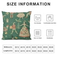 thumbnail image 6 of COMIO Nutcracker Watercolor Ballet Pillow Covers  Cartoon Winter Soldier Pillowcase Set of 2  Throw Pillow Covers Decorative Square Pillow Cases for Home Couch Sofa Bed Pillow Protect White, 6 of 6