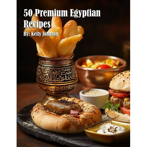 50 Premium Egyptian Recipes, (Paperback)