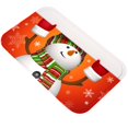 thumbnail image 2 of Fiudx Ofertas y liquidaciones 1 felpudo de bienvenida con texto en inglés "Merry Christmas", para decoración de interiores y hogares, 40 x 60 cm, 2 of 3
