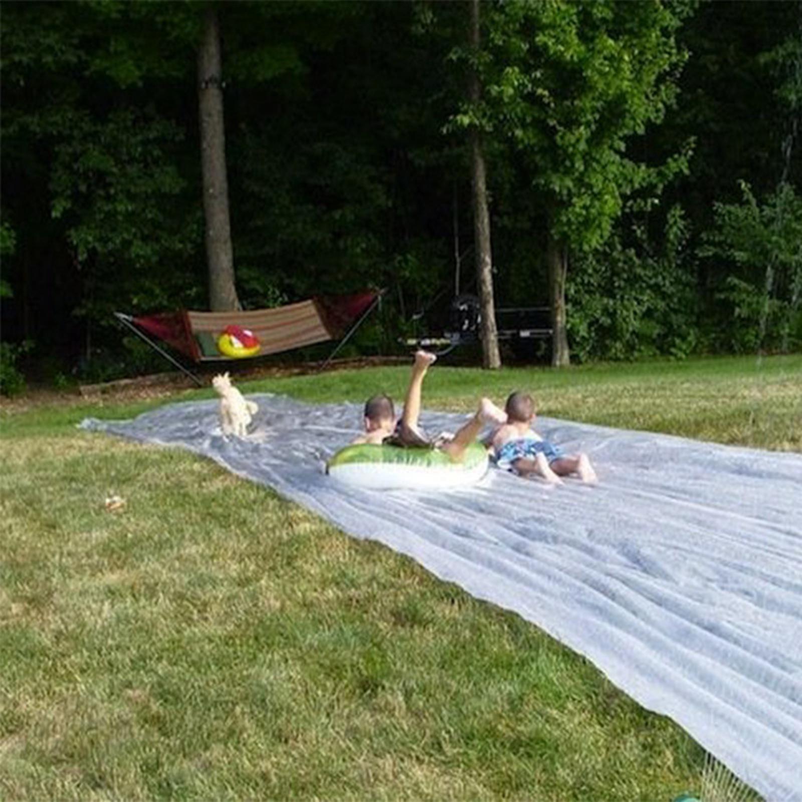 Sheeting Extra Thick Slip Pad Lawn Waterslide Sheet for Children Adults Kids
