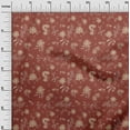 thumbnail image 3 of oneOone Cotton Cambric Red Fabric Floral & Sewing Craft Projects Fabric Prints By Yard 42 Inch Wide, 3 of 4