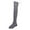 Grey, variant on Boots for Women,Elegant Over-The-Knee High Heel Boots Comfortable Winter Wear Long Stretchable Fashion Footwear,Knee High Boots Women,Black9