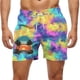thumbnail image 1 of Kakii Men's Swim Trunks Hawaiian Bathing Mesh Lining Suit Swimsuits Beach Shorts with Pockets, 1 of 7