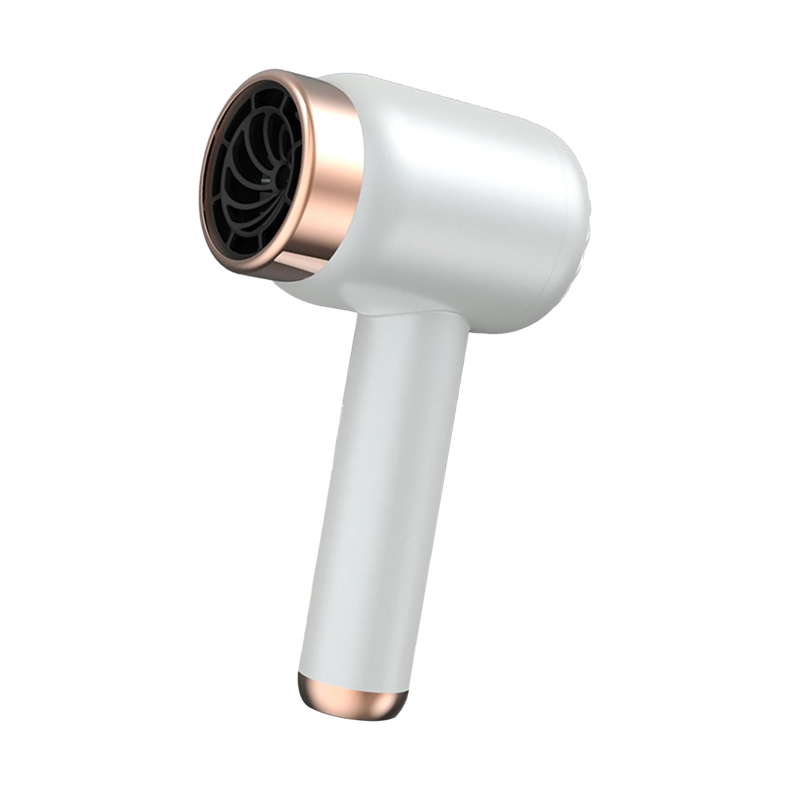 TOOYFUL Travel Hair Dryer Cordless Charging Hair Dryer Quick Dry Hair Care Professional 3 Speeds Hair Blower Powerful for Salon Indoor white