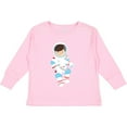 thumbnail image 3 of Inktastic Astronaut Boy, Cosmonaut, Space Flight, Cute Boy Boys Long Sleeve Toddler T-Shirt, 3 of 5