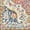 Pink/Saffron, variant on Mark&Day Area Rugs, 2x3 Lola Traditional Sky Blue Area Rug (2' x 3')