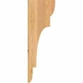 thumbnail image 3 of 3 1/2"W x 8"D x 24"H New Brighton Smooth Corbel, Western Red Cedar, 3 of 9