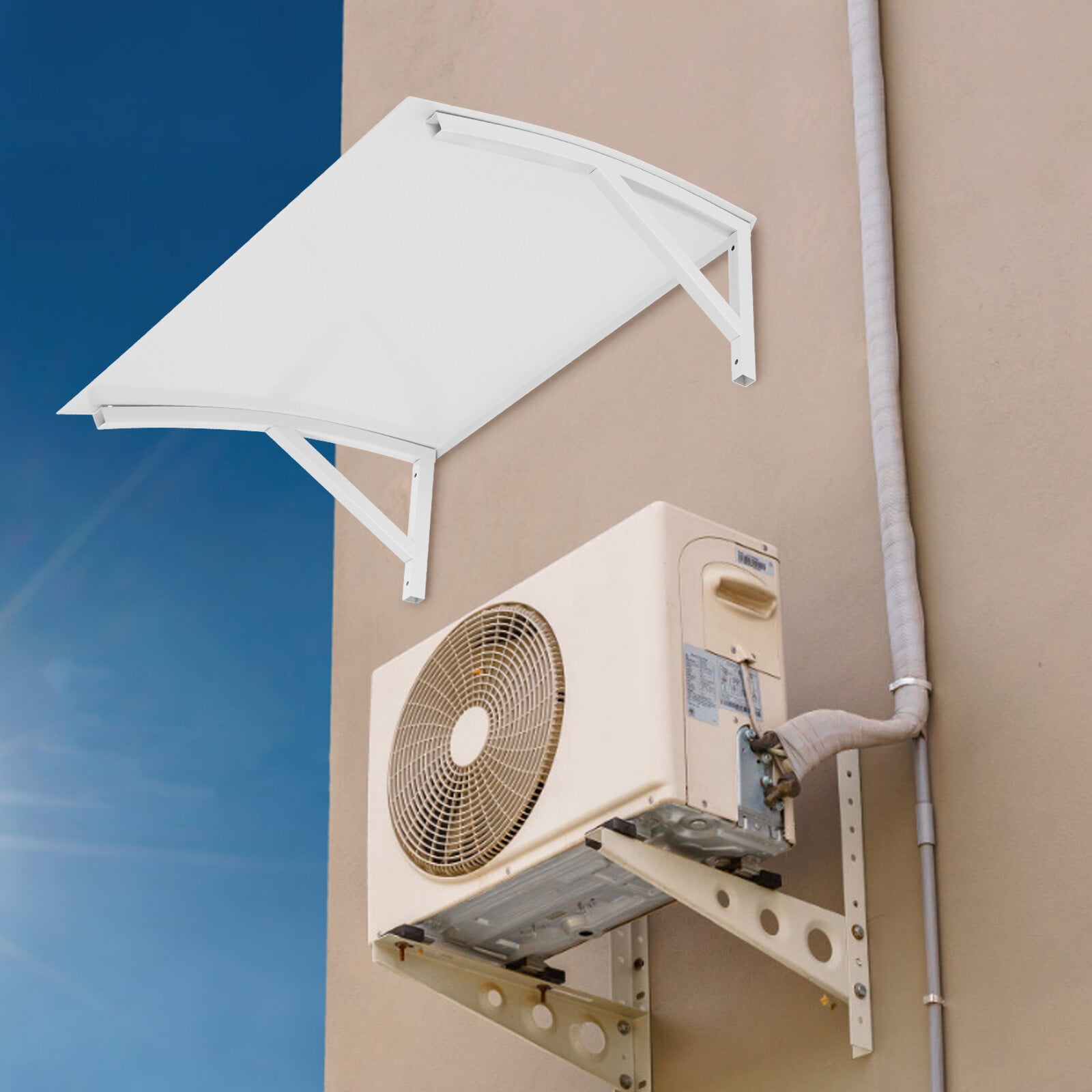 Outdoor AC Units Protection Waterproof Cover Window Ac Cover Patio Awning Canopy Uv Rain Snow Protection Sheet Unit Cover Air Conditioner Cover Sun Shade Outdoor Units Protection Cover