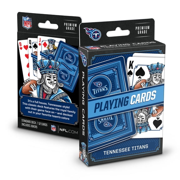 YouTheFan NFL Tennessee Titans Classic Series Playing Cards