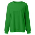 thumbnail image 4 of Futezty Crewneck Sweatshirts Women Trendy Casual Long Sleeve Tops Cute Teen Girls Crew Neck Sweatshirt Sweaters 2024, 4 of 5