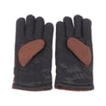 thumbnail image 1 of Guantes de montar Guantes de carreras Azul Marrón Fibra de poliéster Engrosado A prueba de viento Cómodo agarre Guantes al aire libre, 1 of 10