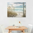 thumbnail image 2 of Orinice  Coastal Beach Picture Wall Art: Beach Theme Window Canvas Art Prints Seascape Artwork for Bedroom   20x16in, 2 of 6