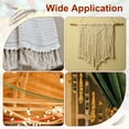thumbnail image 6 of Gold Fringe Trim, 5 Yards x 65mm Fringe Trim Curtain Tassel Fringe Trim Fabric Trims Sewing for Curtain Sofa Clothes DIY Decoration, 6 of 6