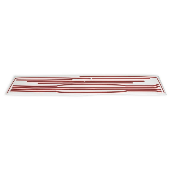 Brothers Trucks 04-524 Paint Brake Stripe Kit - Vermillion/Black