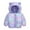Purple, variant on Winter Down Coats for Baby Boys Girls Cute Ears Coats with Hoods Infant Toddler Light Puffer Jacket Outwear Baby Girls' Outerwear Jackets & Coats 12 Months-4 Years