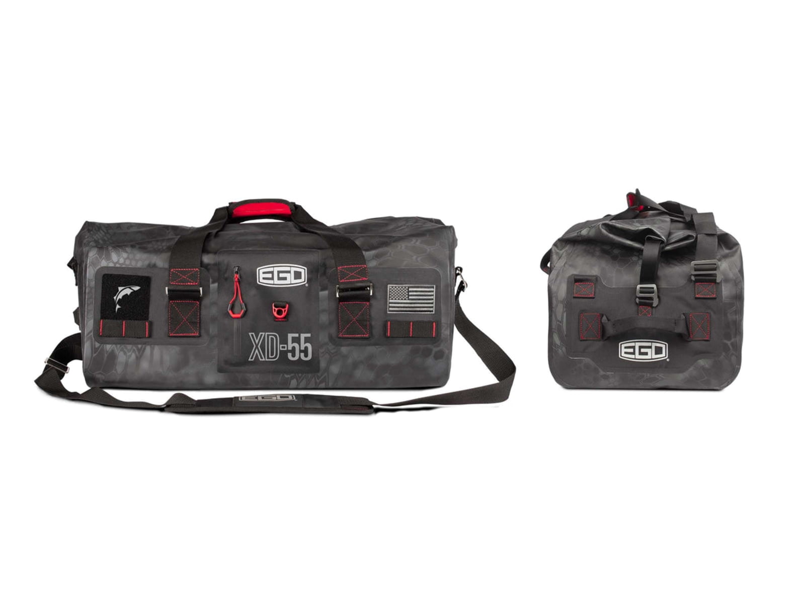 Adventure Products 75041 55 Liter EGO Performance Dry Gear Bag, Black