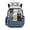 Button Eye Cats Pattern, variant on HELLHERO Wolf Pattern Bookbags with Lightweight, Padded Shoulder Straps Breathable 17 Inch Backpack for Travel Elementary School