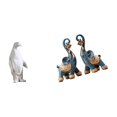 thumbnail image 6 of 3 Pieces Elephant Figurine Penguin Sculpture Collectibles Resin Material for Bedroom Office Housewarming Decoration, 6 of 8