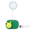 thumbnail image 1 of Lámpara de escritorio verde oscuro compacto portátil plegable práctico ajustable suministros de iluminación flexibles para viajes de camping, 1 of 5