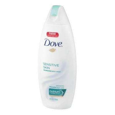 Dove All Day Moisturizing Body Wash, Sensitive Skin, 12 Oz