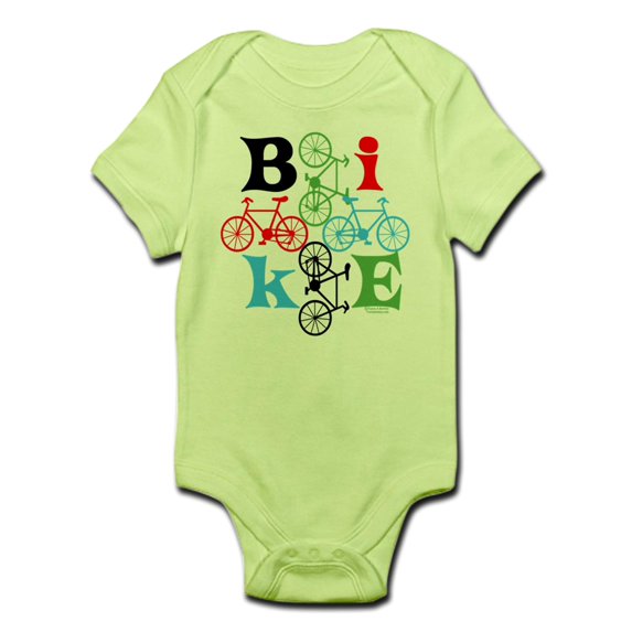 CafePress - Four Bikes Infant Bodysuit - Baby Light Bodysuit