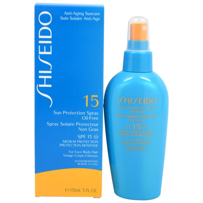 shiseido refreshing sun protection spray