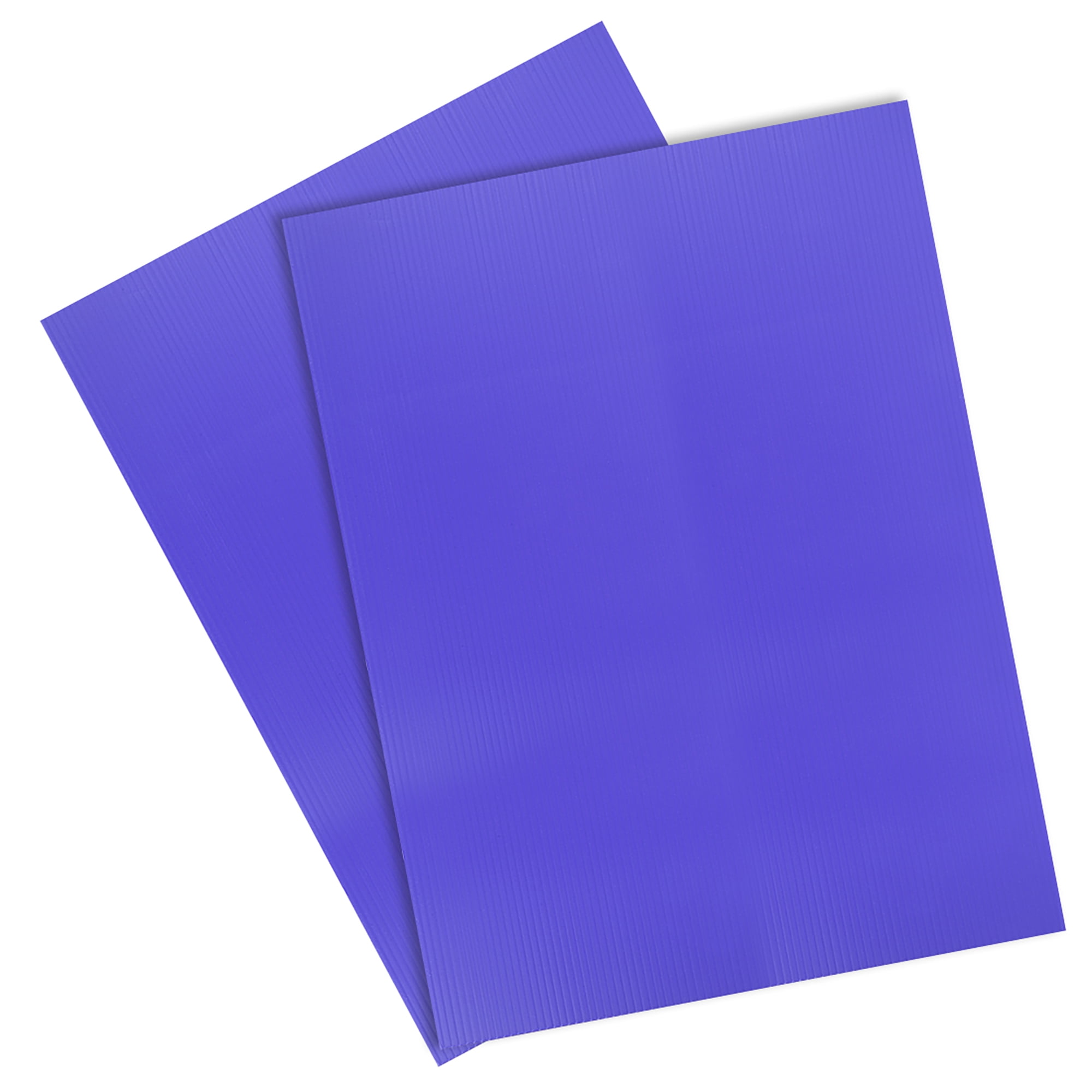 Corrugated Plastic Sheets,3mm Blue Blank Yard Lawn Signs,12 Inch x 16