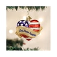 thumbnail image 2 of Old World Christmas Assortment Glass Blown Ornaments for Christmas Tree God Bless America Heart, 2 of 5