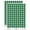 Dark Green, variant on Level Up 8 Bit Digital Text Round Sticker Set - Yellow - Matte Finish - 0.50" Size