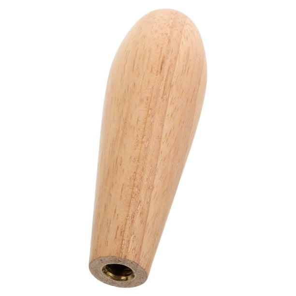 Mango de grifo de cerveza de madera, mango de grifo de madera rústica, perilla clásica para dispensador de vino, perilla de grifo de barril de madera de repuesto para barriles de cerveza