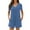 B116 Blue women's shorts clearance under $5, variant on Women Rompers under $5! Xqxayjr Rompers for Women Solid Color Casual Short Sleeve V Neck Short Jumpsuits One Piece Jumps with Pockets
