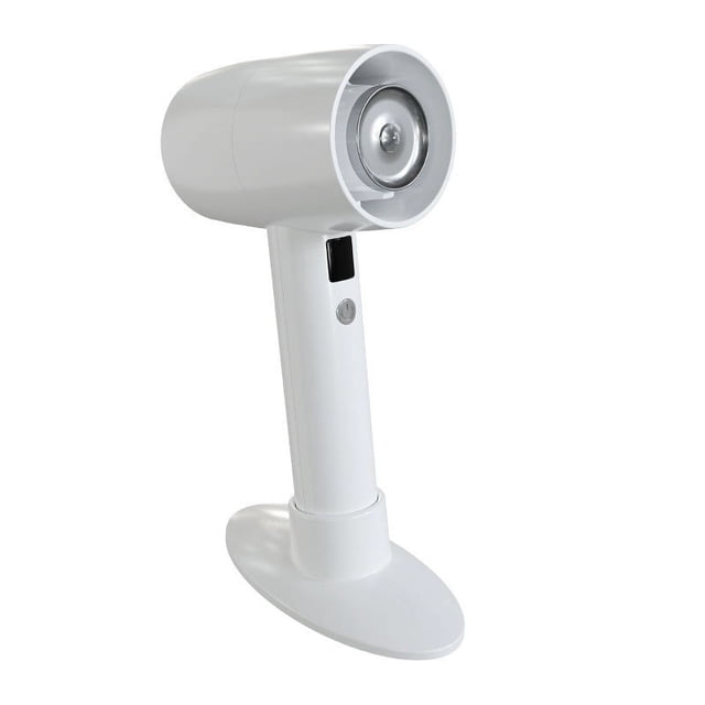 Mini Ventilateur Portable, Ventilateur Usb Mini Sans Feuilles Créatif à Main pour Chargement Cadeau avec Lanière