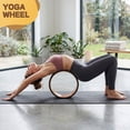 thumbnail image 4 of Rueda de Corcho para Yoga Posturas e Inversiones Backbends con Efecto Madera y Estampado Mandala, Apoyo, 4 of 5