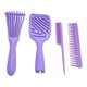 thumbnail image 1 of Juego de cepillos y peines Sincero 4 piezas color morado material ABS, 1 of 10