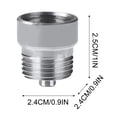 thumbnail image 3 of DPTALR Supercharging Shower Hose Stainless Steel Supercharging Exhaust Water Saving, 3 of 6