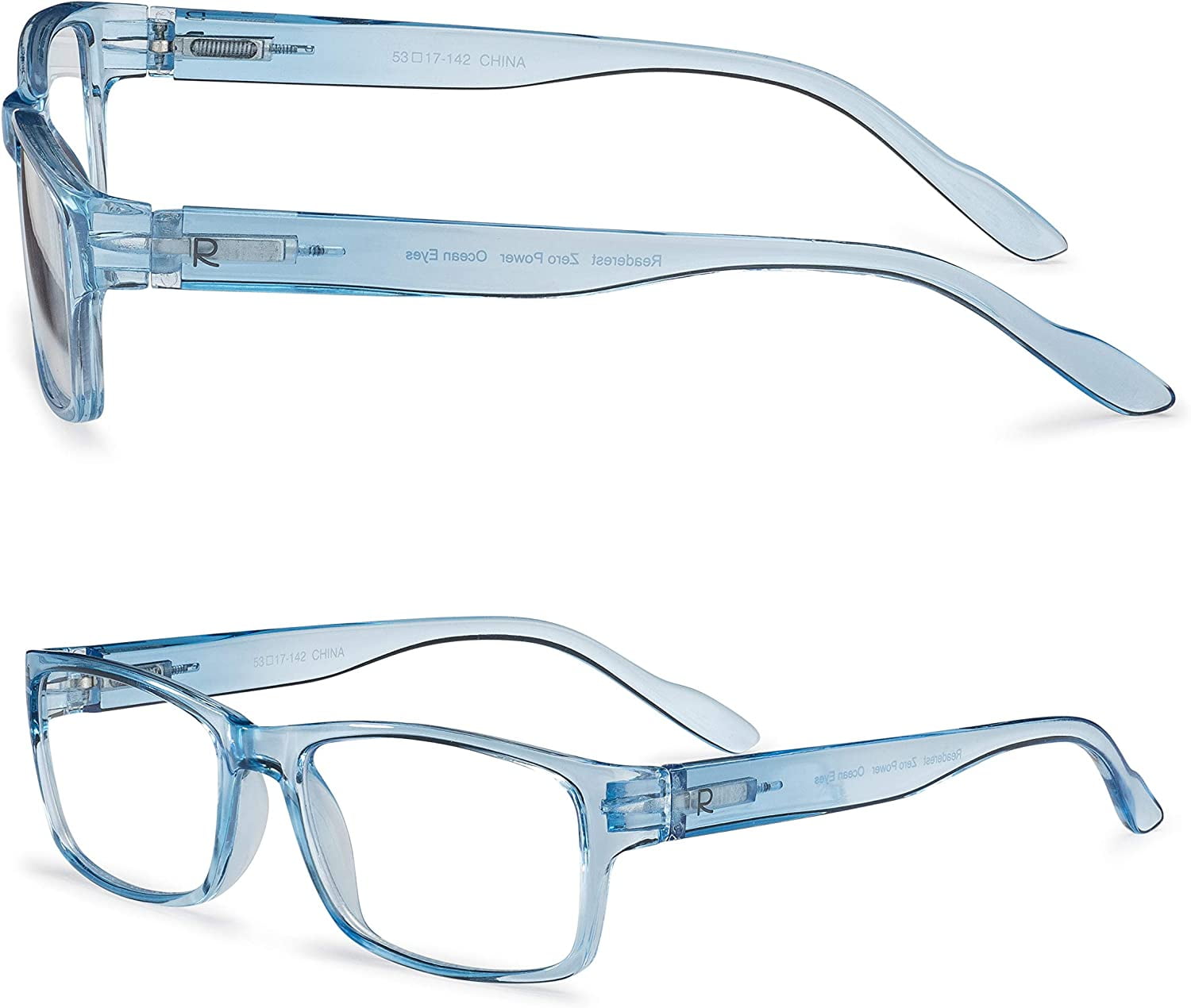 Readerest Blue Light Blocking Reading Glasses Light Blue 225 Magnification