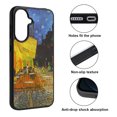 thumbnail image 2 of WIRESTER Shockproof Soft Rubber Cover Case for Samsung Galaxy A37 5G 6.7" 2026, Cafe Terrace At Night Van Gogh, 2 of 5