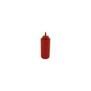Winco 85639 12 oz. Red Squeeze Bottle (85639)