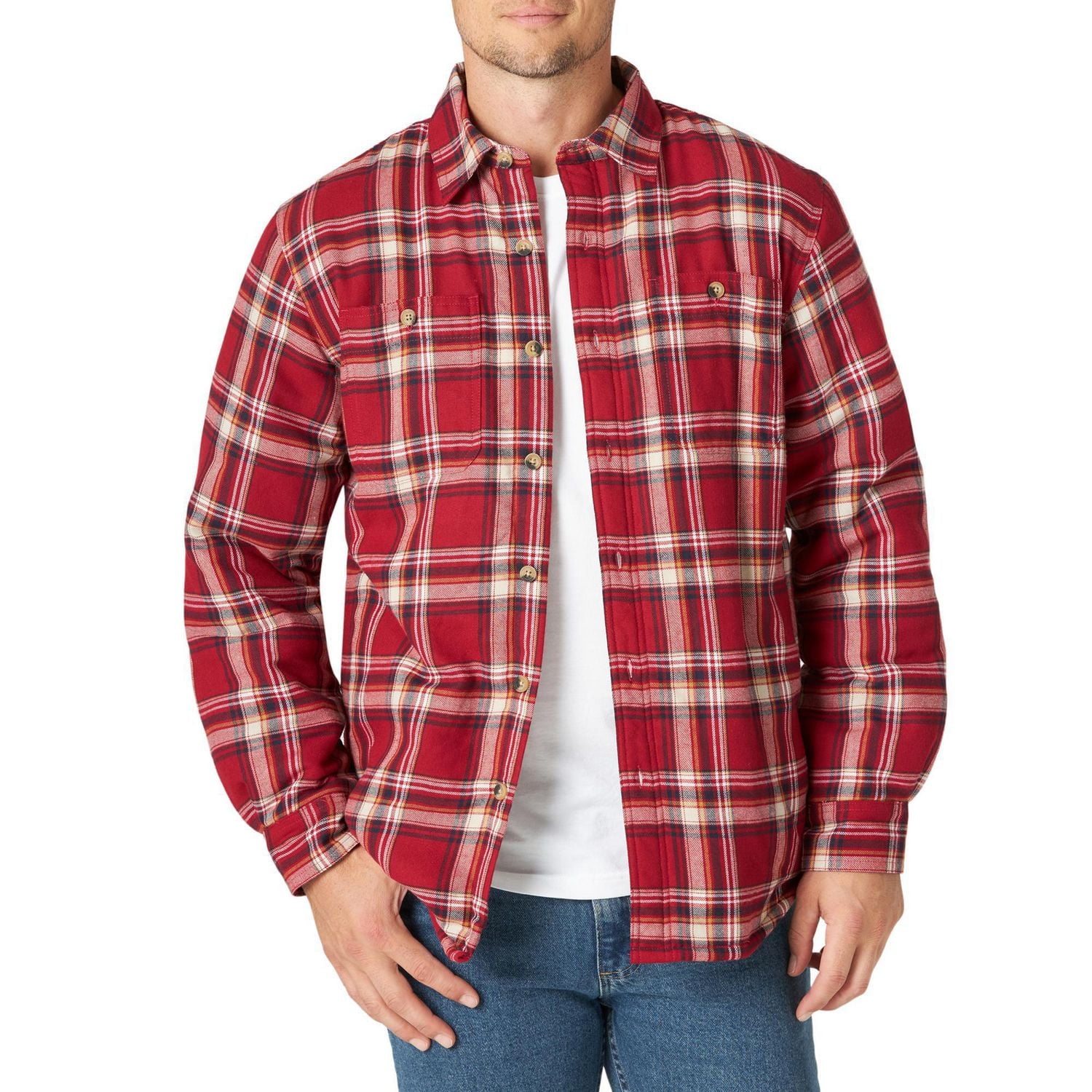 Wrangler Men's Heavyweight Shirt Jacket