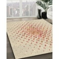 thumbnail image 3 of Ahgly Company Machine Washable Indoor Round Transitional Brown Sand Brown Area Rugs, 4' Round, 3 of 7