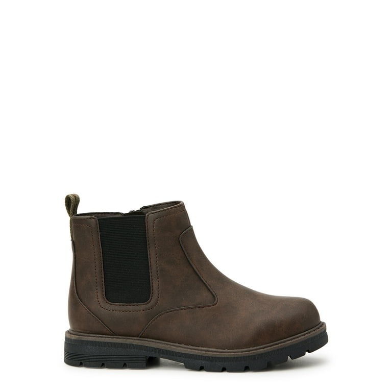 Boys chelsea boots black sale